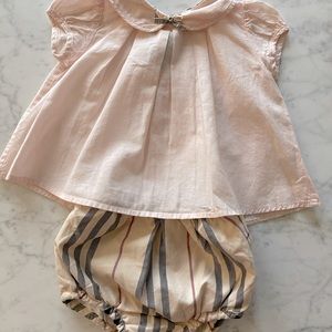 Burberry blouse with bloomer